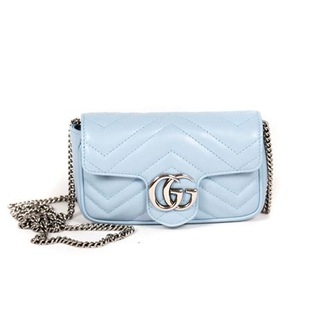 gucci super mini blue|Gucci super mini shoulder bag.